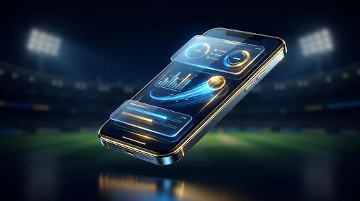 Following cricket on Goexch9 mobile