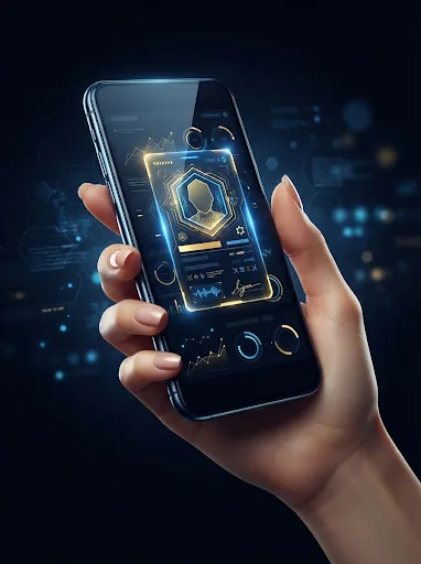 Accessing a Goexch9 ID on a mobile phone