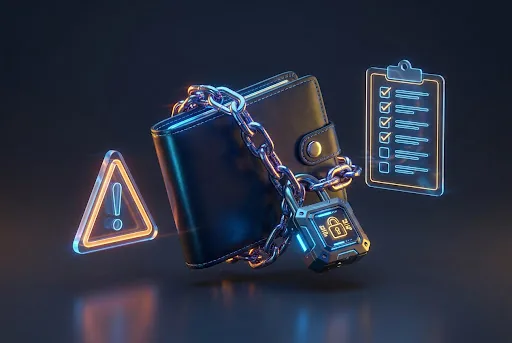 Transaction safety checks before deposits and withdrawals
